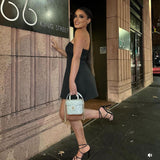 Alice Mini Tube Dress - Black